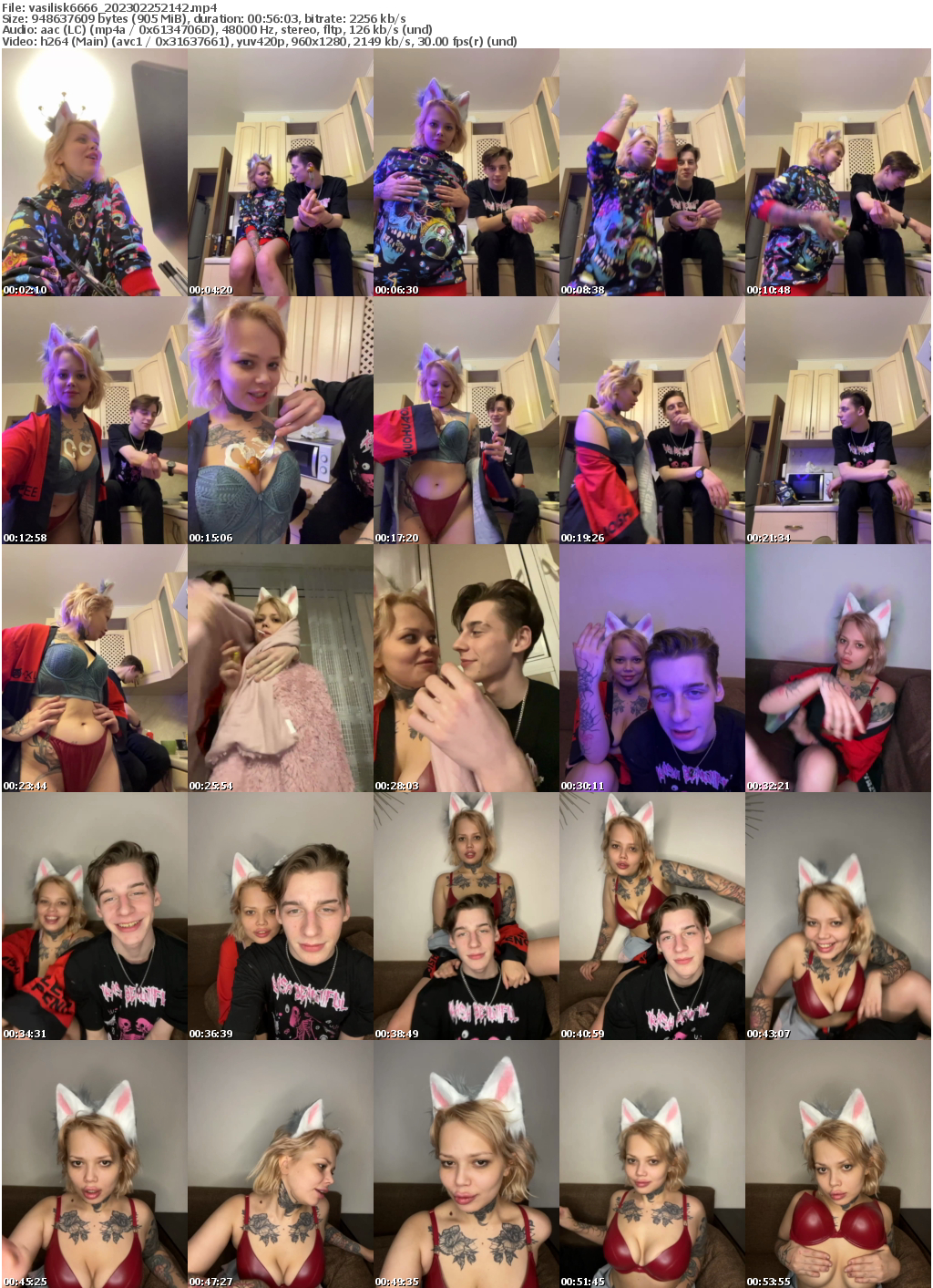 Preview thumb from vasilisk6666 on 2023-02-25 @ bongacams