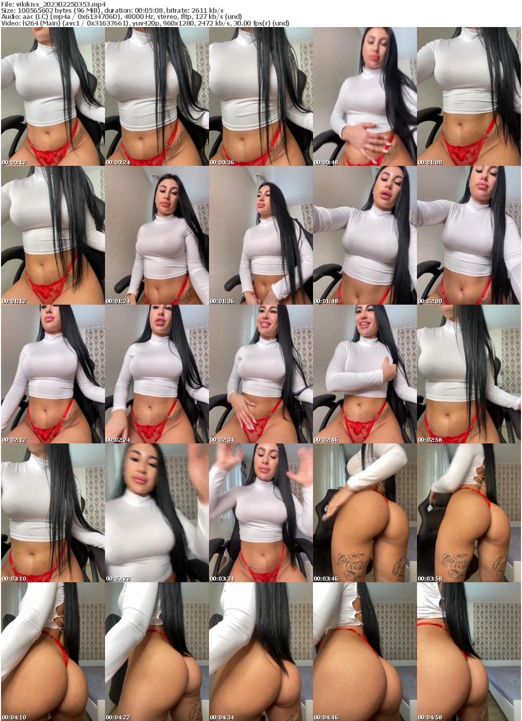 Preview thumb from vikikiss on 2023-02-25 @ bongacams