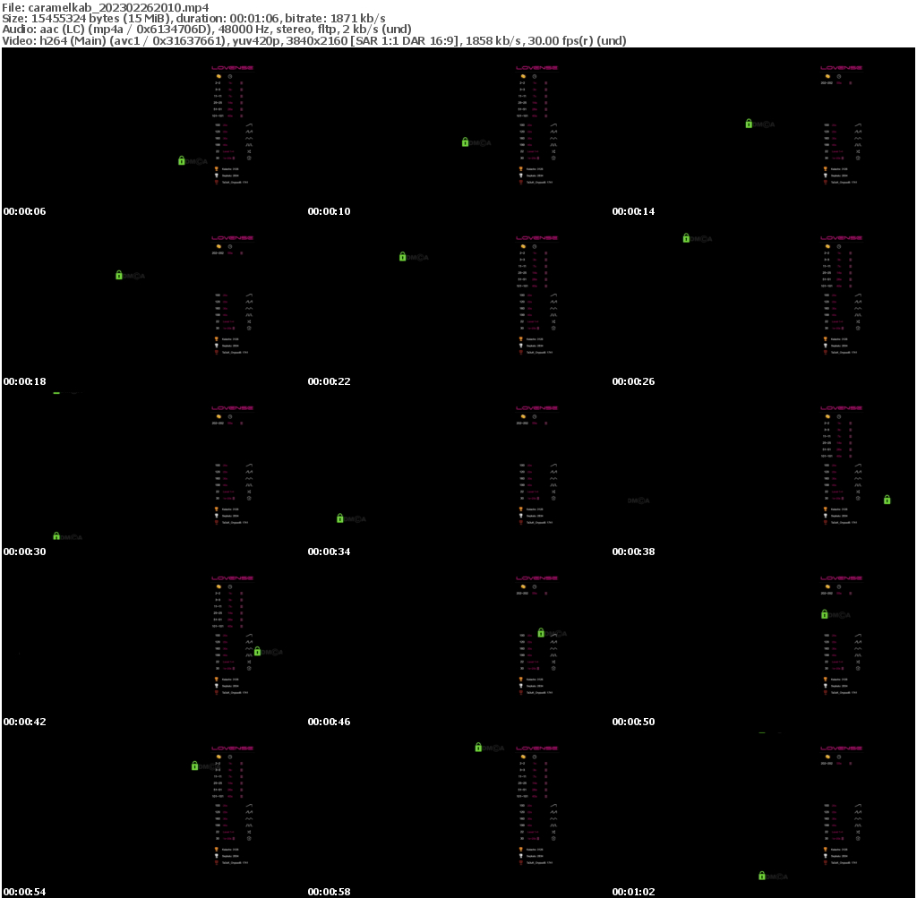 Preview thumb from caramelkab on 2023-02-26 @ bongacams