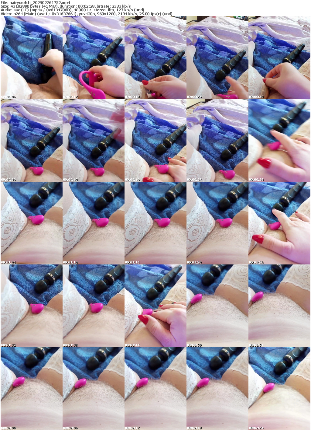 Preview thumb from hairycrotch on 2023-02-26 @ bongacams