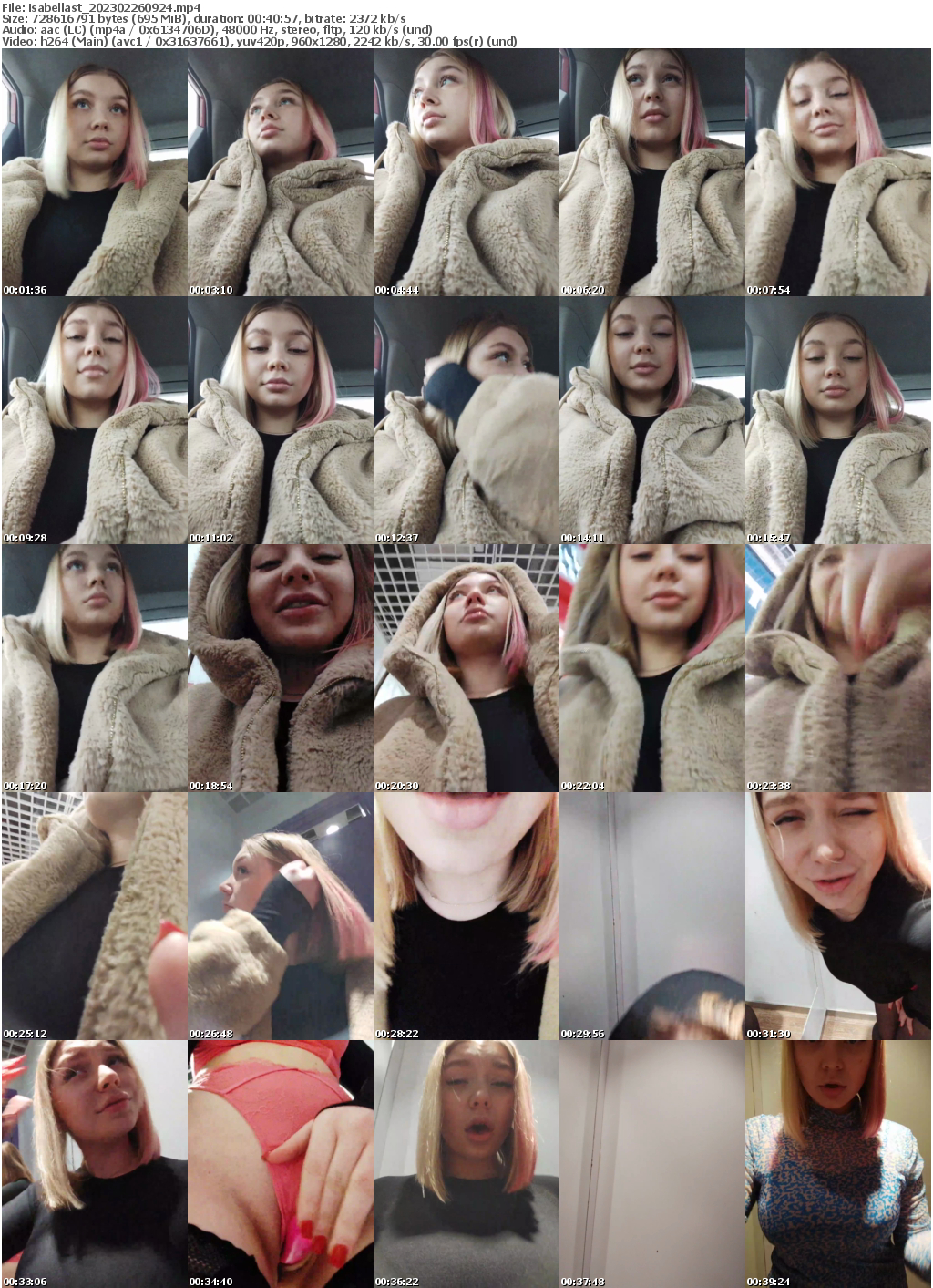 Preview thumb from isabellast on 2023-02-26 @ bongacams