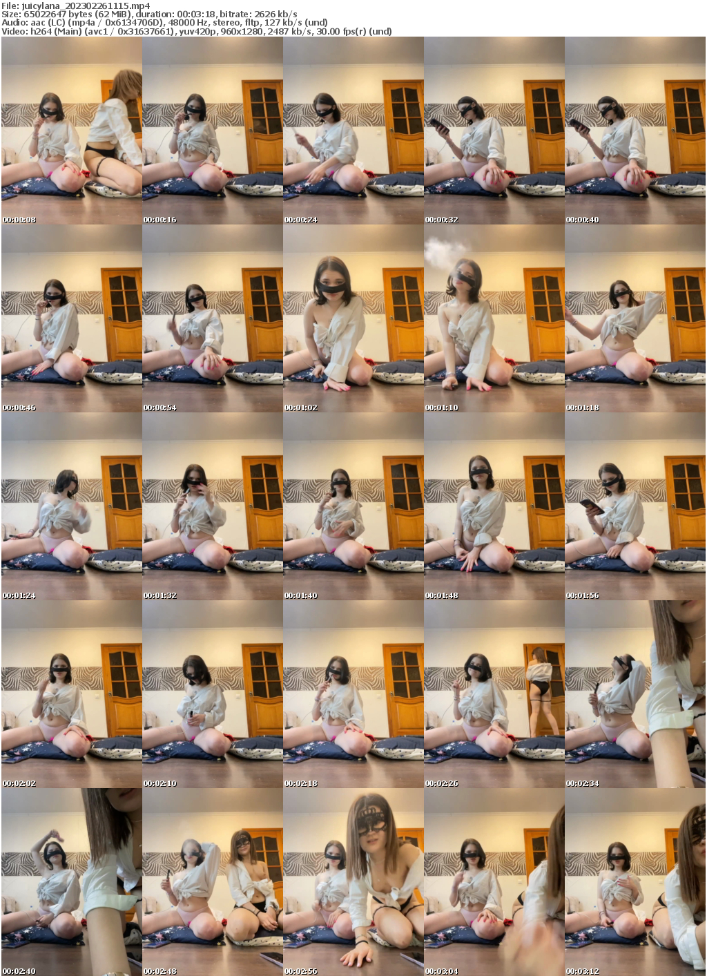 Preview thumb from juicylana on 2023-02-26 @ bongacams