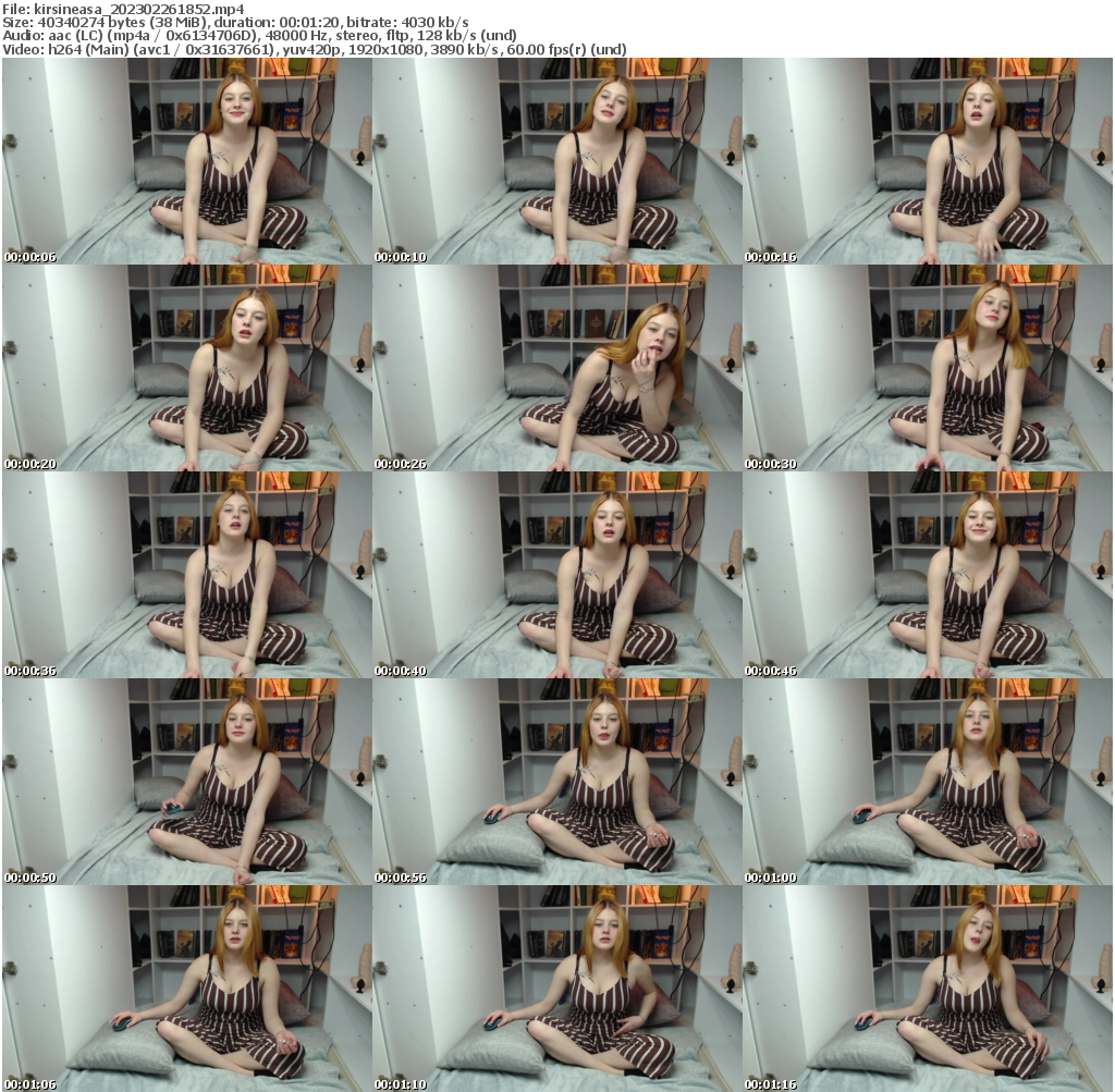 Preview thumb from kirsineasa on 2023-02-26 @ bongacams