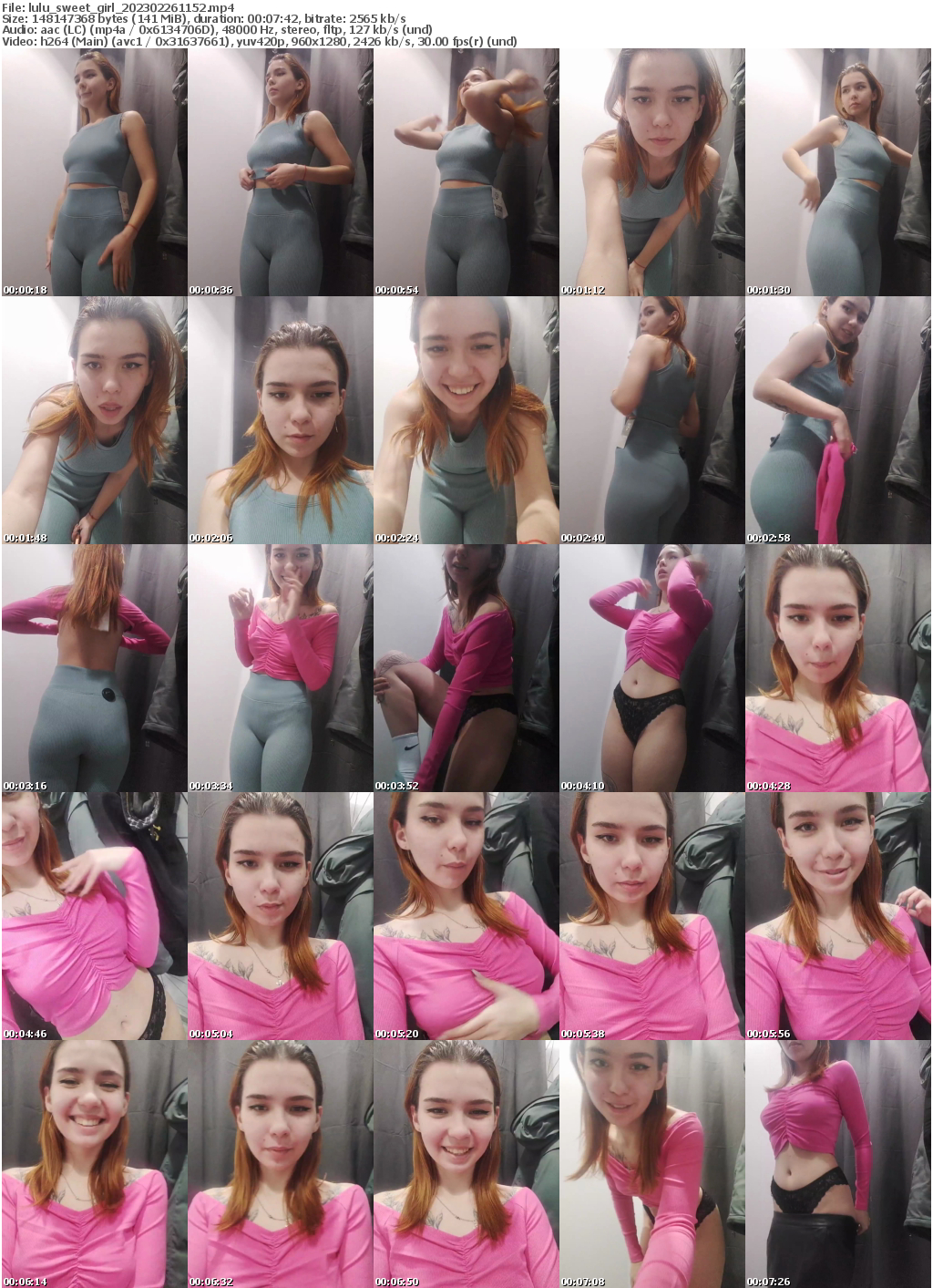 Preview thumb from lulu_sweet_girl on 2023-02-26 @ bongacams