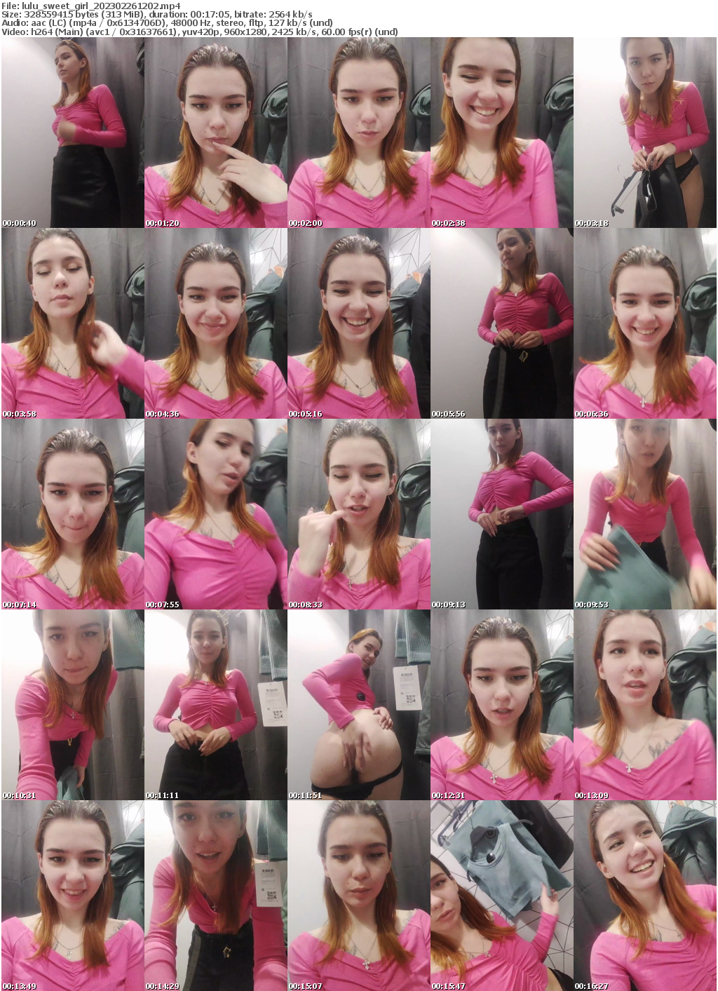 Preview thumb from lulu_sweet_girl on 2023-02-26 @ bongacams