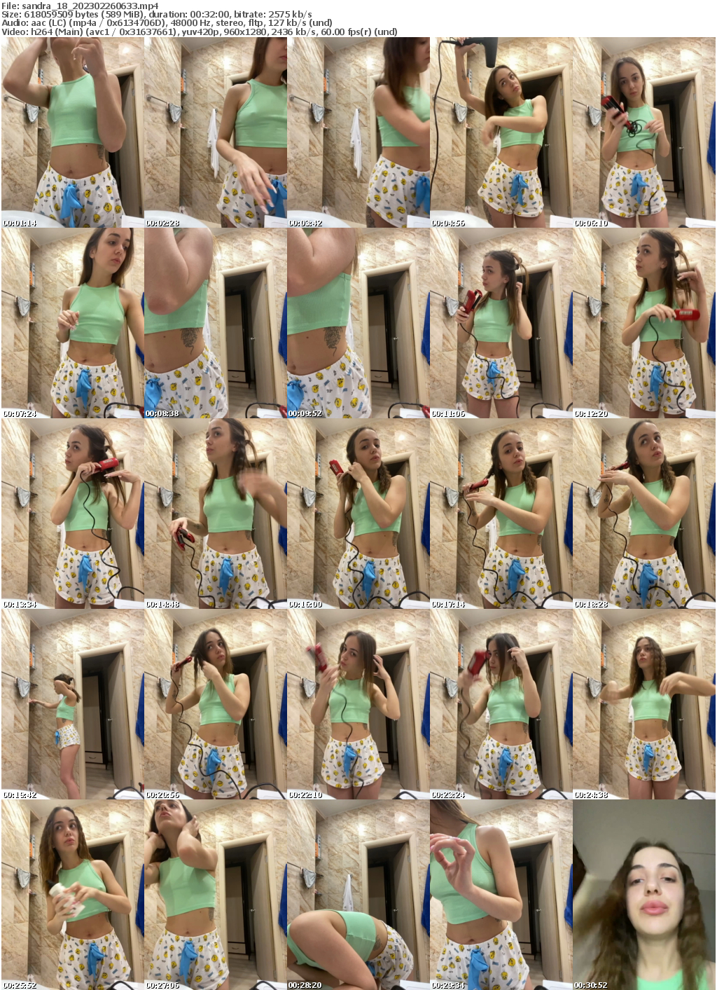 Preview thumb from sandra_18 on 2023-02-26 @ bongacams