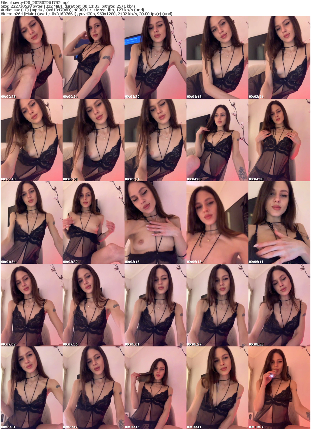 Preview thumb from shawty420 on 2023-02-26 @ bongacams