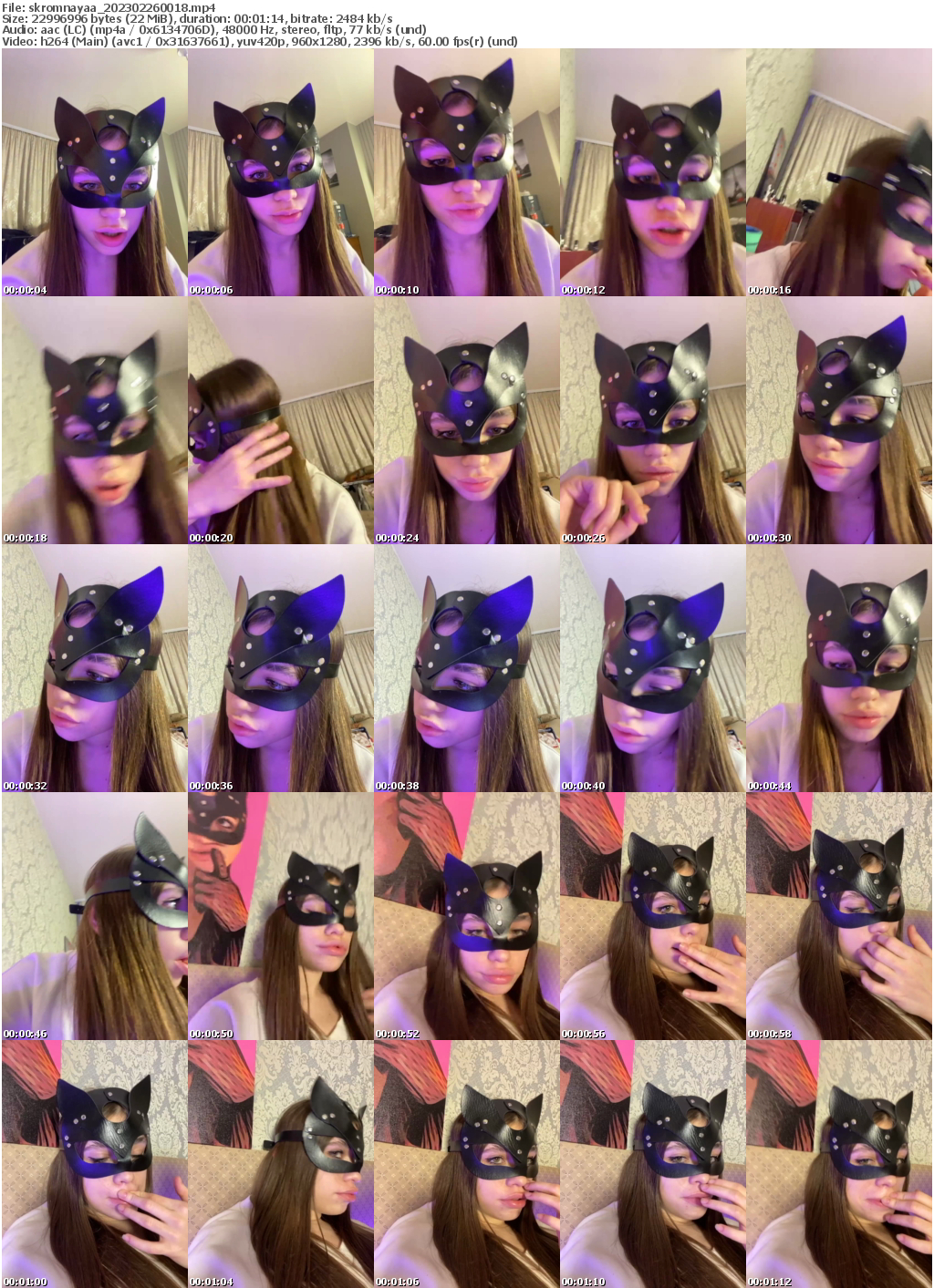 Preview thumb from skromnayaa on 2023-02-26 @ bongacams