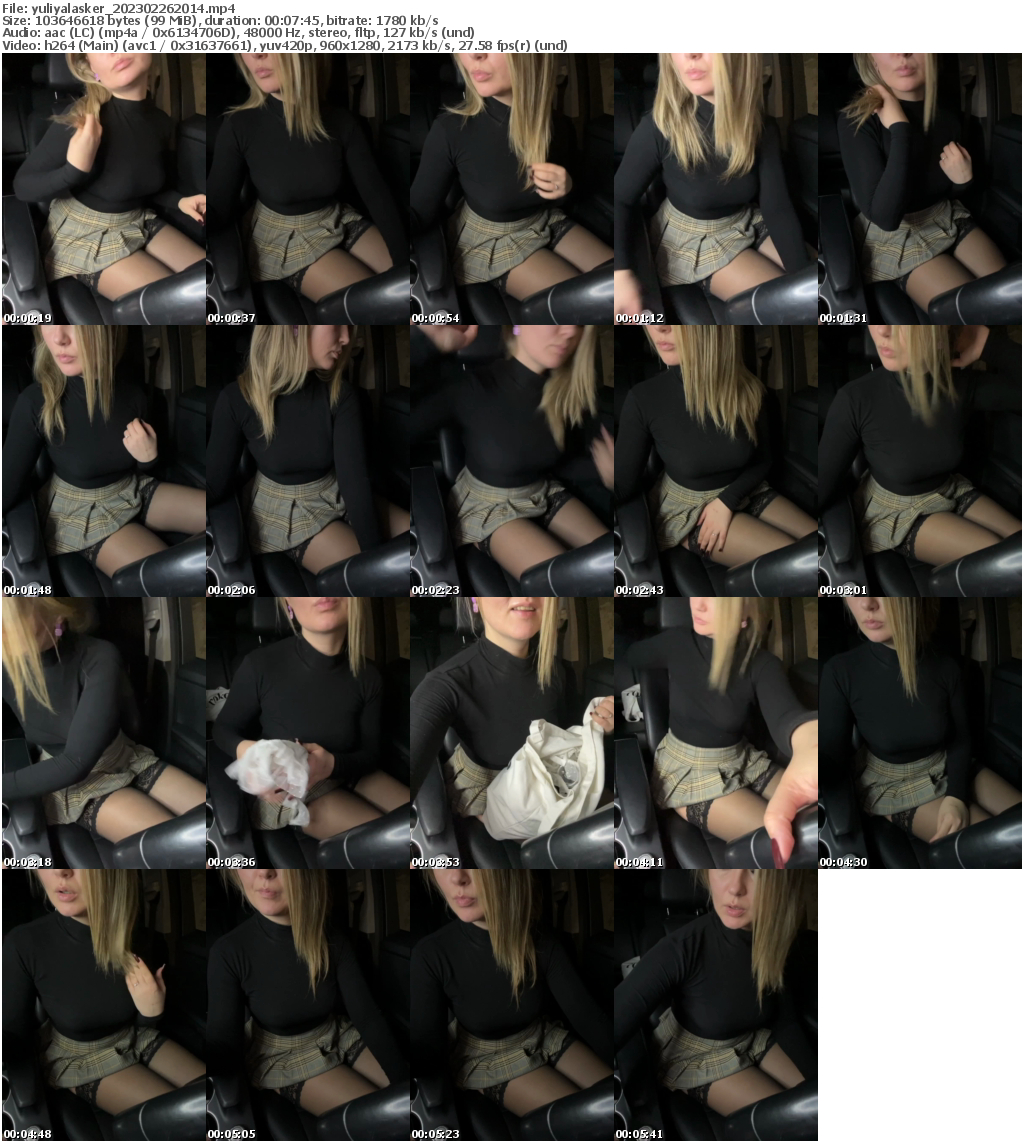 Preview thumb from yuliyalasker on 2023-02-26 @ bongacams