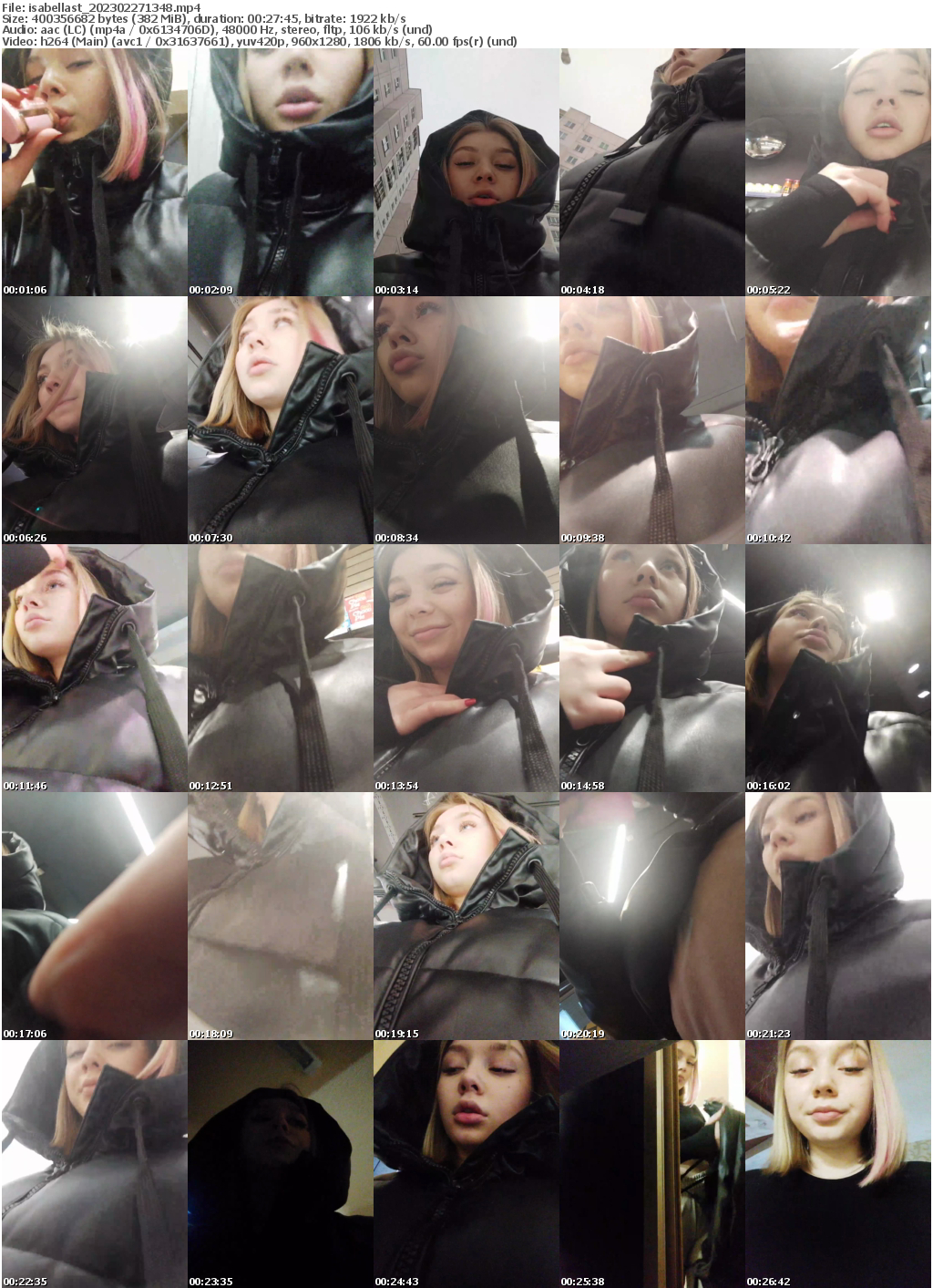 Preview thumb from isabellast on 2023-02-27 @ bongacams