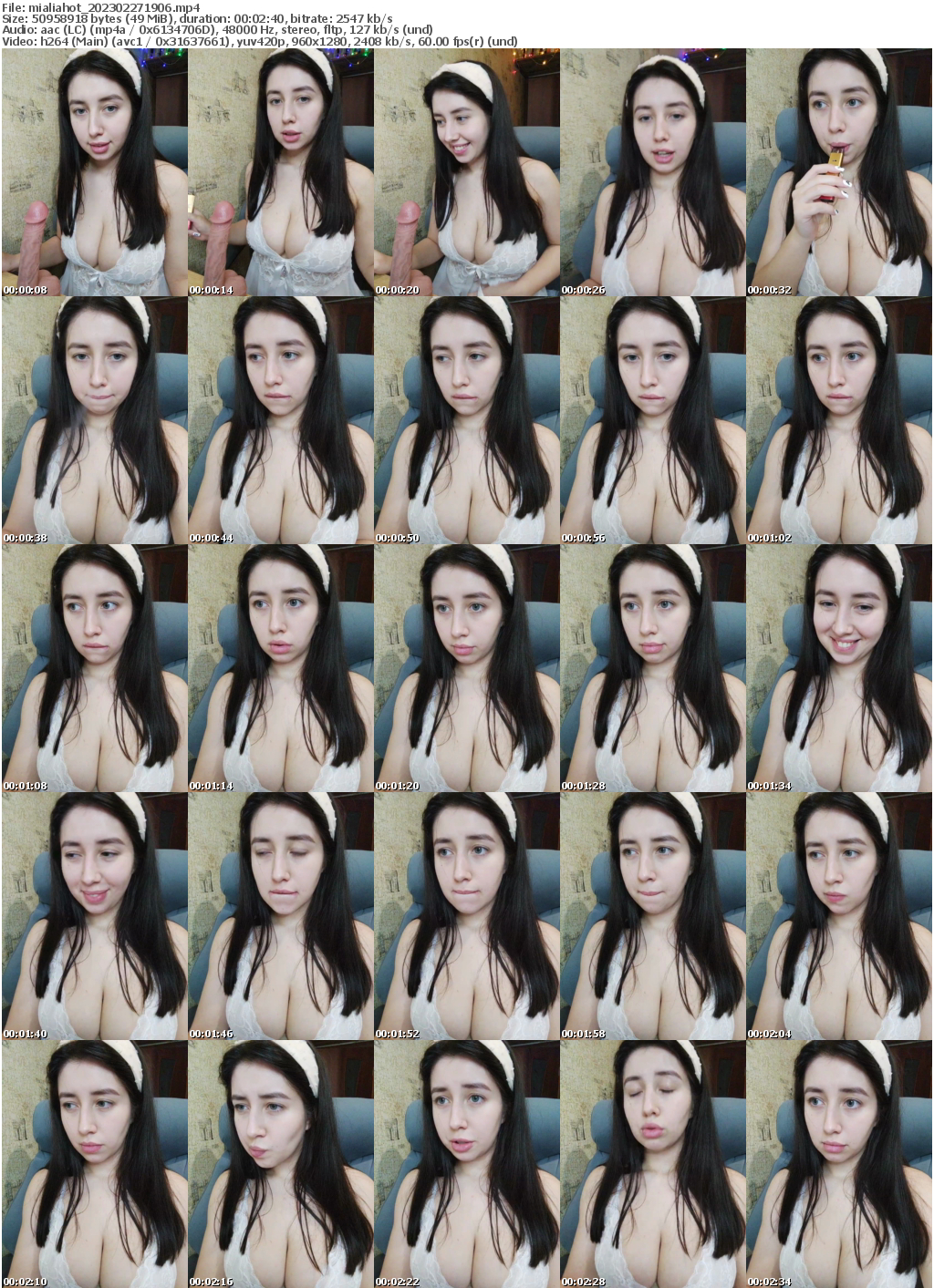 Preview thumb from mialiahot on 2023-02-27 @ bongacams