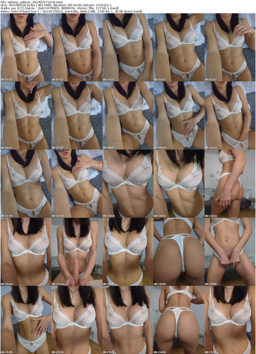 Preview thumb from milana_milana on 2023-02-27 @ bongacams