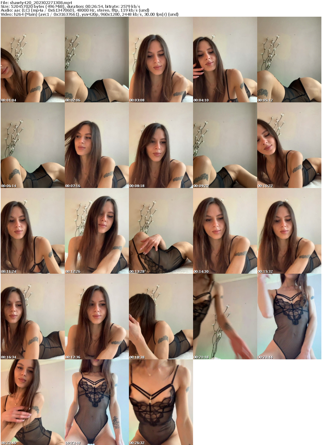 Preview thumb from shawty420 on 2023-02-27 @ bongacams