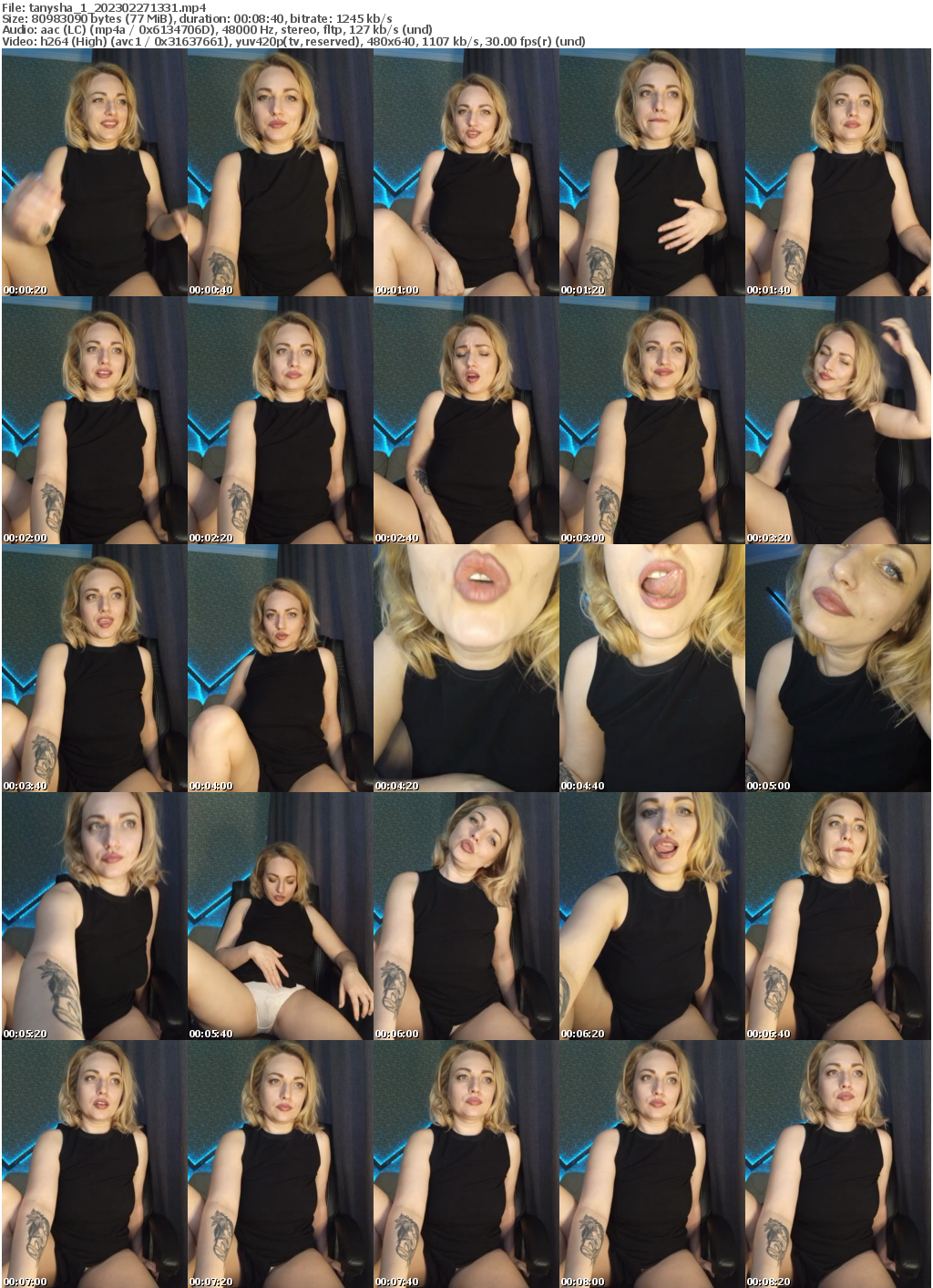 Preview thumb from tanysha_1 on 2023-02-27 @ bongacams