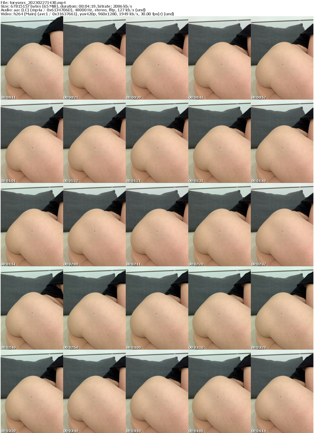 Preview thumb from torysexs on 2023-02-27 @ bongacams