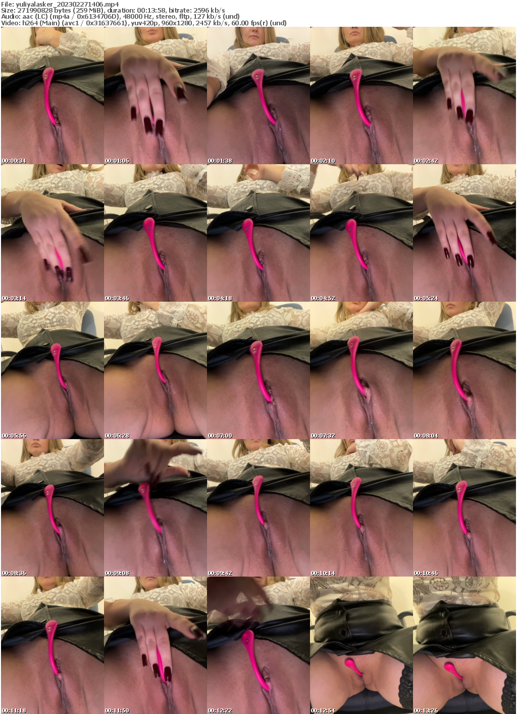 Preview thumb from yuliyalasker on 2023-02-27 @ bongacams