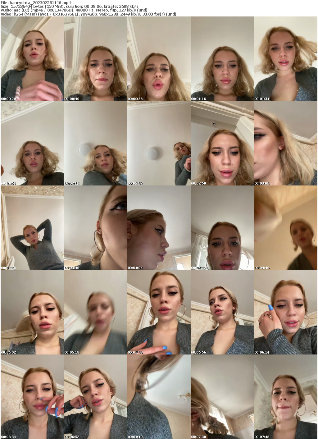 Preview thumb from bannychka on 2023-02-28 @ bongacams