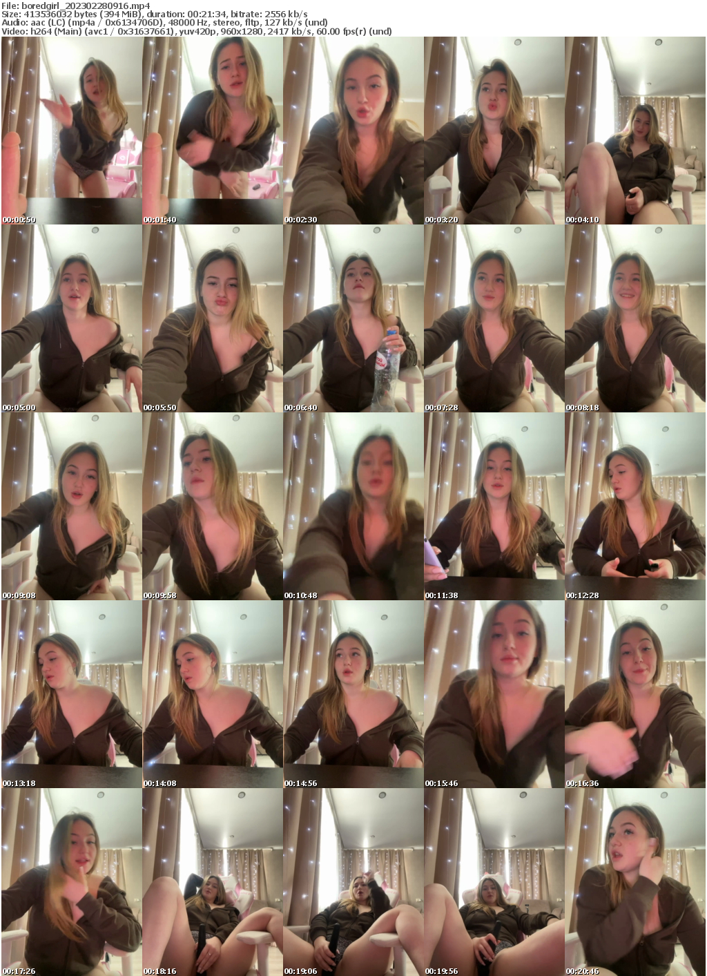 Preview thumb from boredgirl on 2023-02-28 @ bongacams