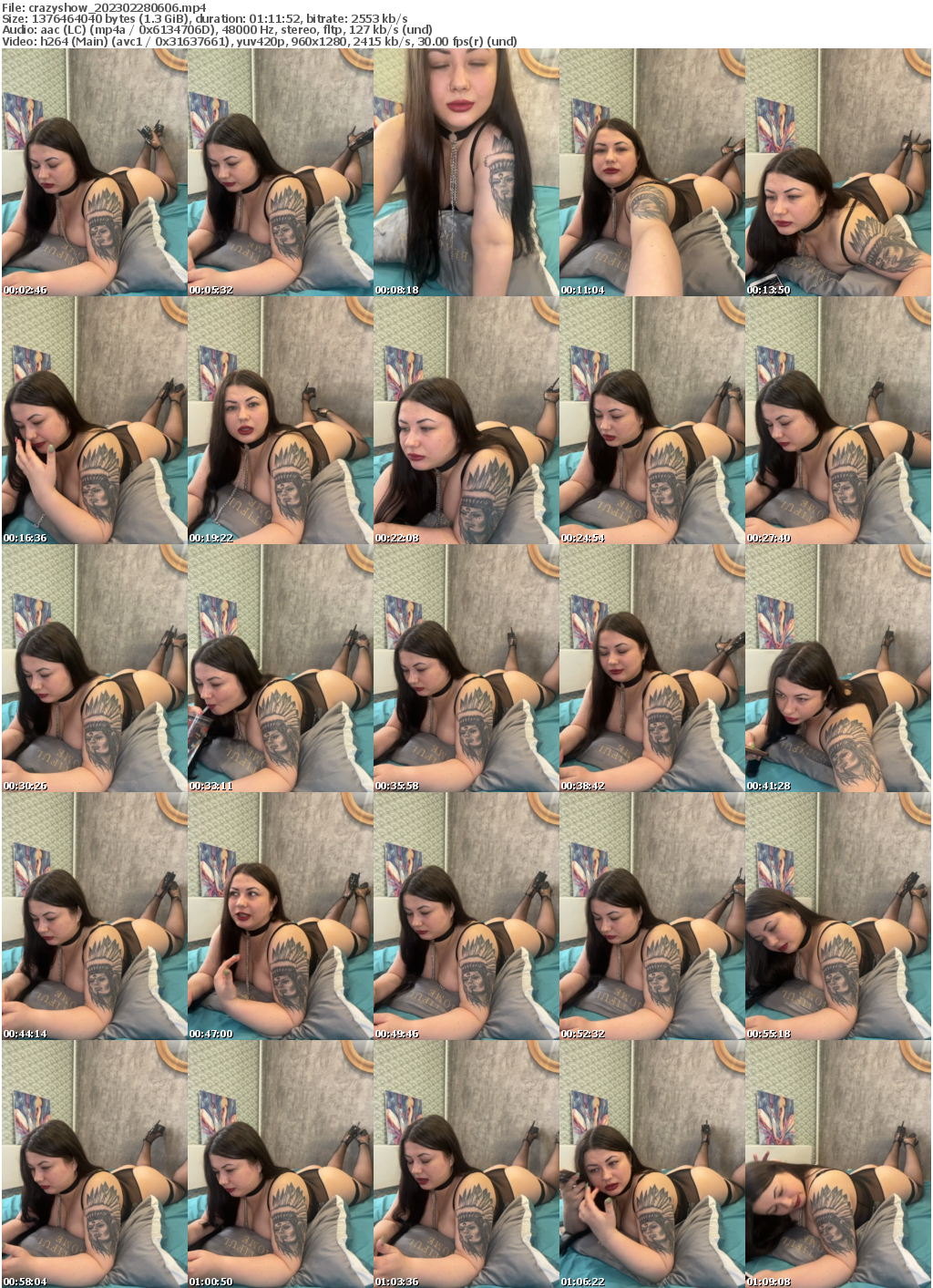 Preview thumb from crazyshow on 2023-02-28 @ bongacams