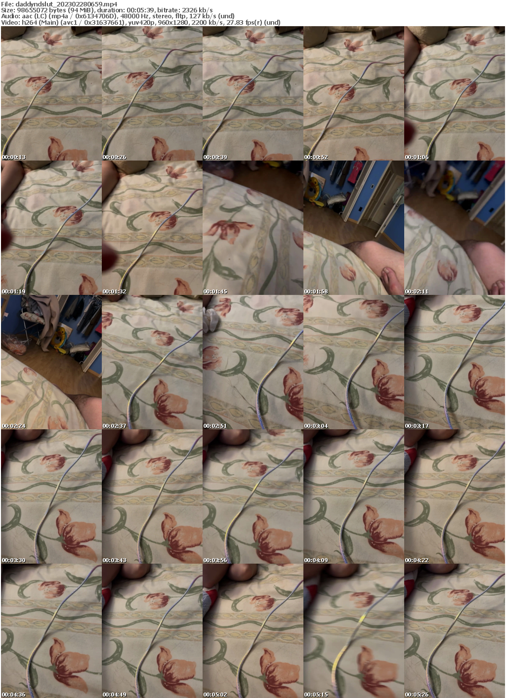 Preview thumb from daddyndslut on 2023-02-28 @ bongacams