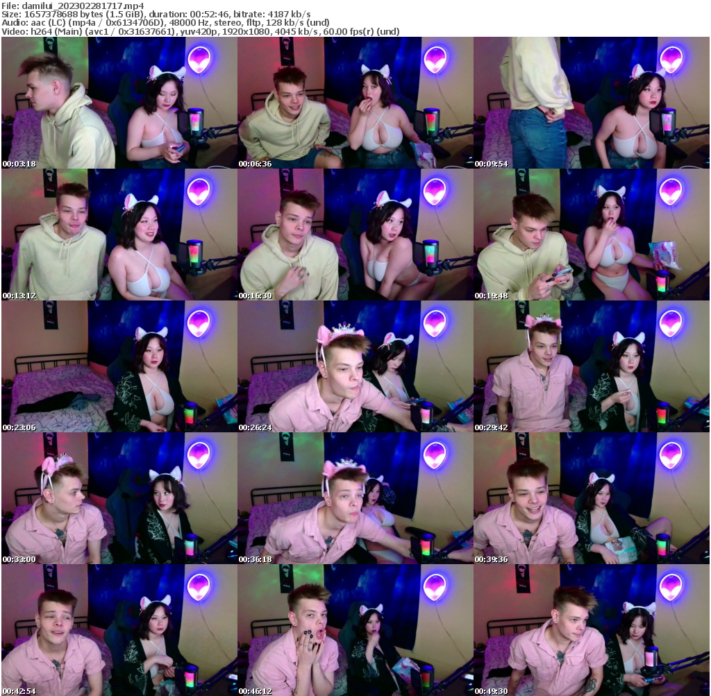 Preview thumb from damilui on 2023-02-28 @ bongacams