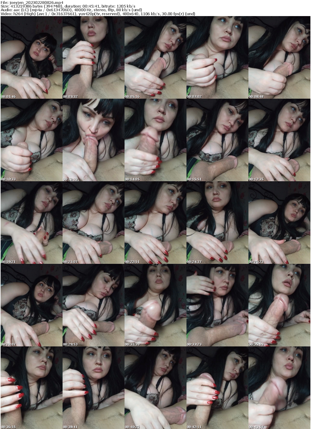 Preview thumb from joeyjen on 2023-02-28 @ bongacams