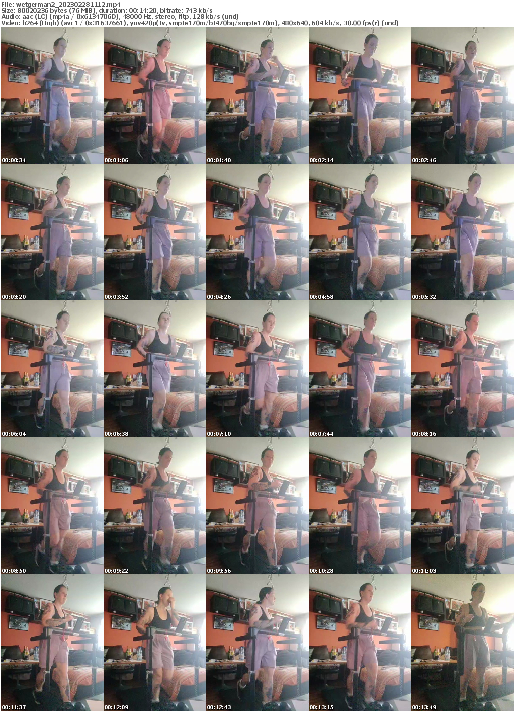 Preview thumb from wetgerman2 on 2023-02-28 @ bongacams