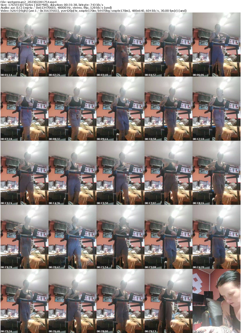 Preview thumb from wetgerman2 on 2023-02-28 @ bongacams