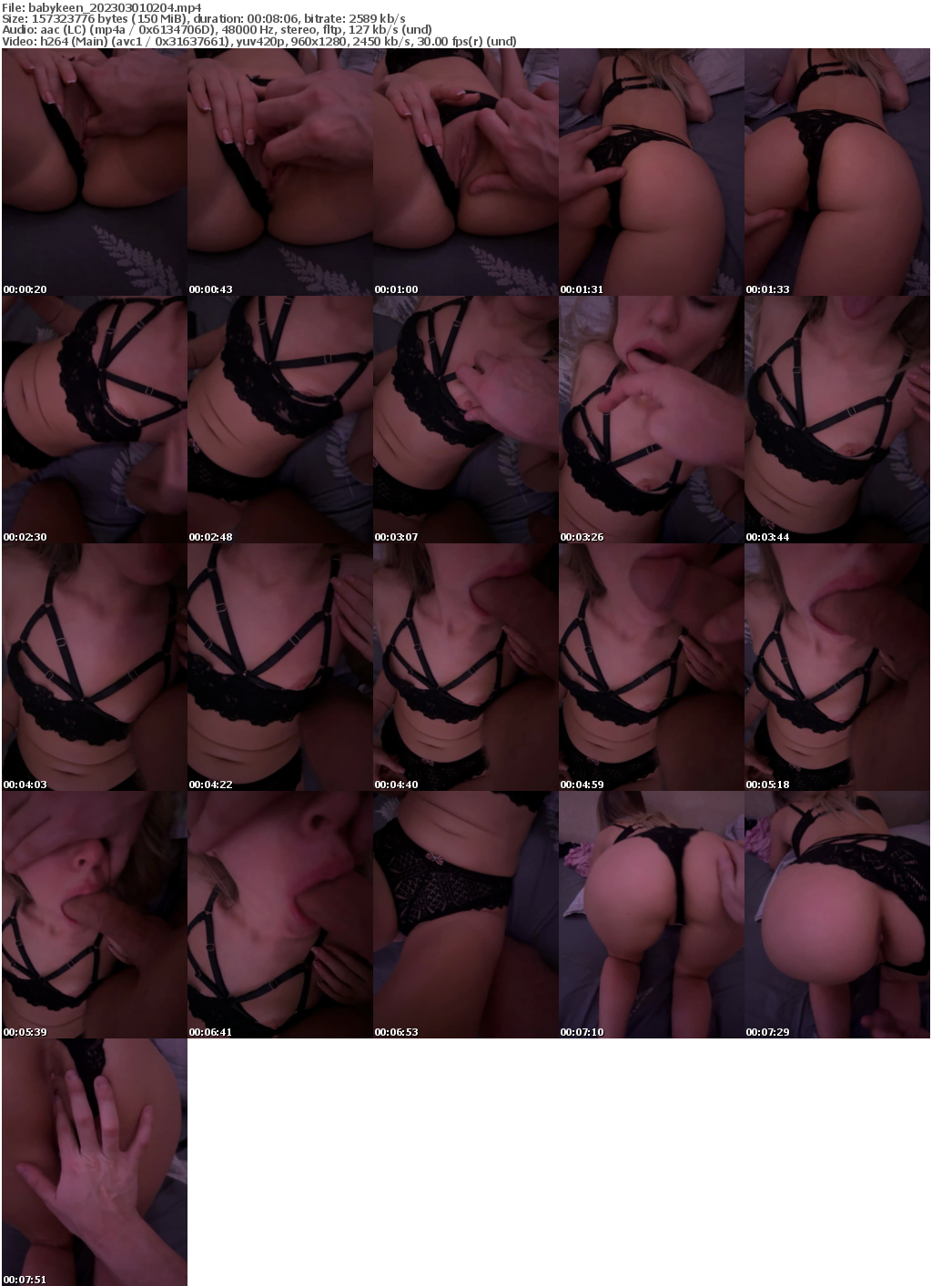 Preview thumb from babykeen on 2023-03-01 @ bongacams