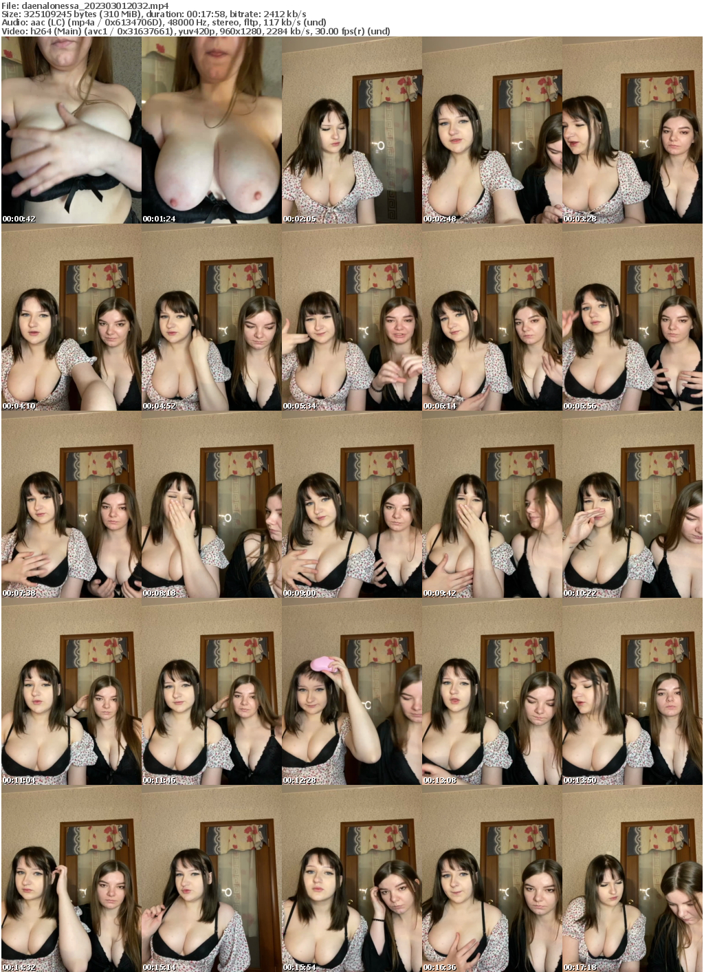 Preview thumb from daenalonessa on 2023-03-01 @ bongacams