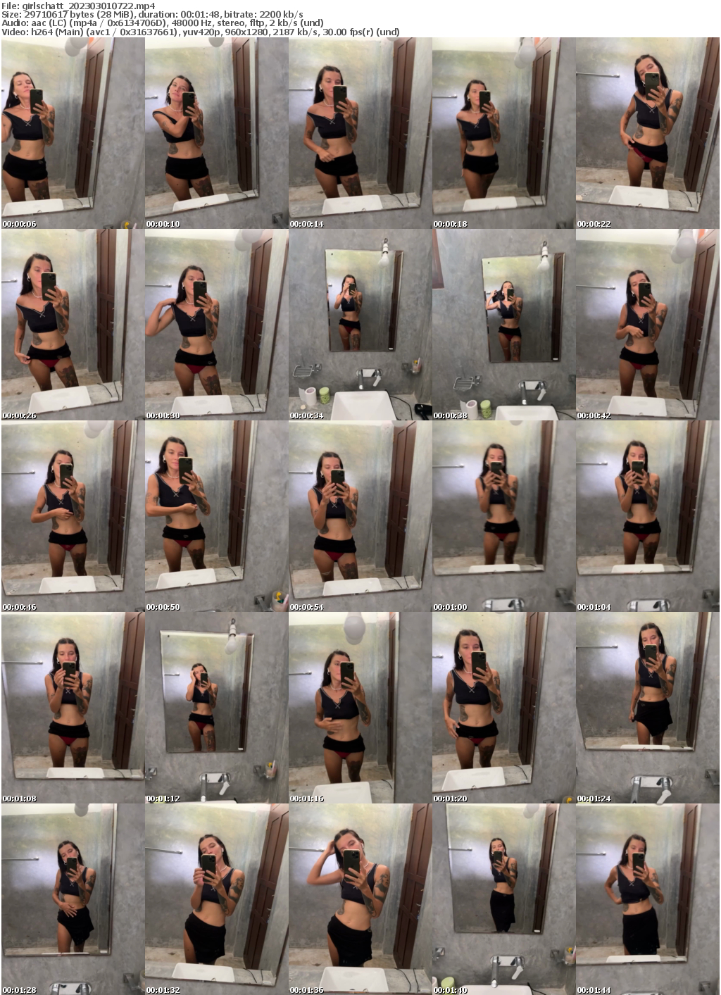 Preview thumb from girlschatt on 2023-03-01 @ bongacams