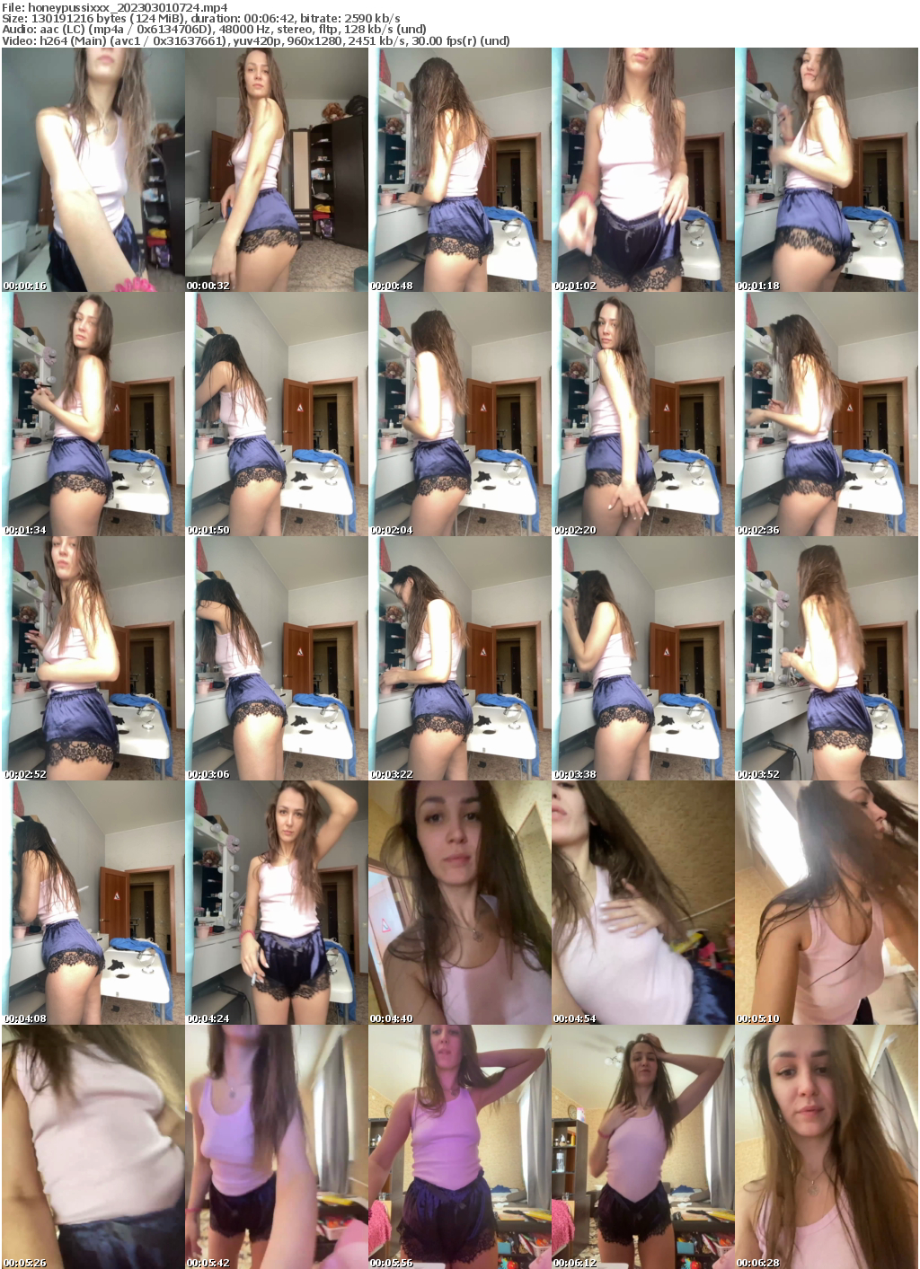 Preview thumb from honeypussixxx on 2023-03-01 @ bongacams