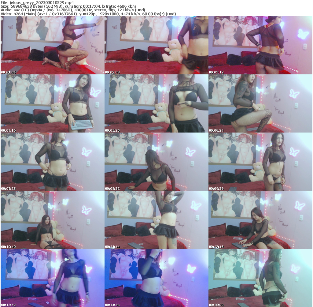 Preview thumb from jelous_greyy on 2023-03-01 @ bongacams