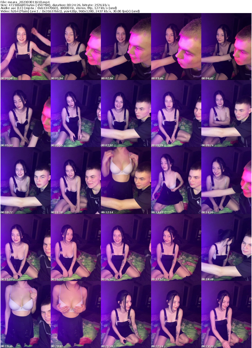 Preview thumb from meara on 2023-03-01 @ bongacams