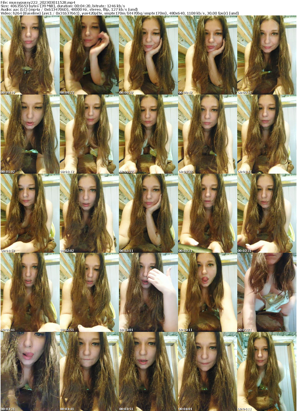 Preview thumb from mussypussy222 on 2023-03-01 @ bongacams