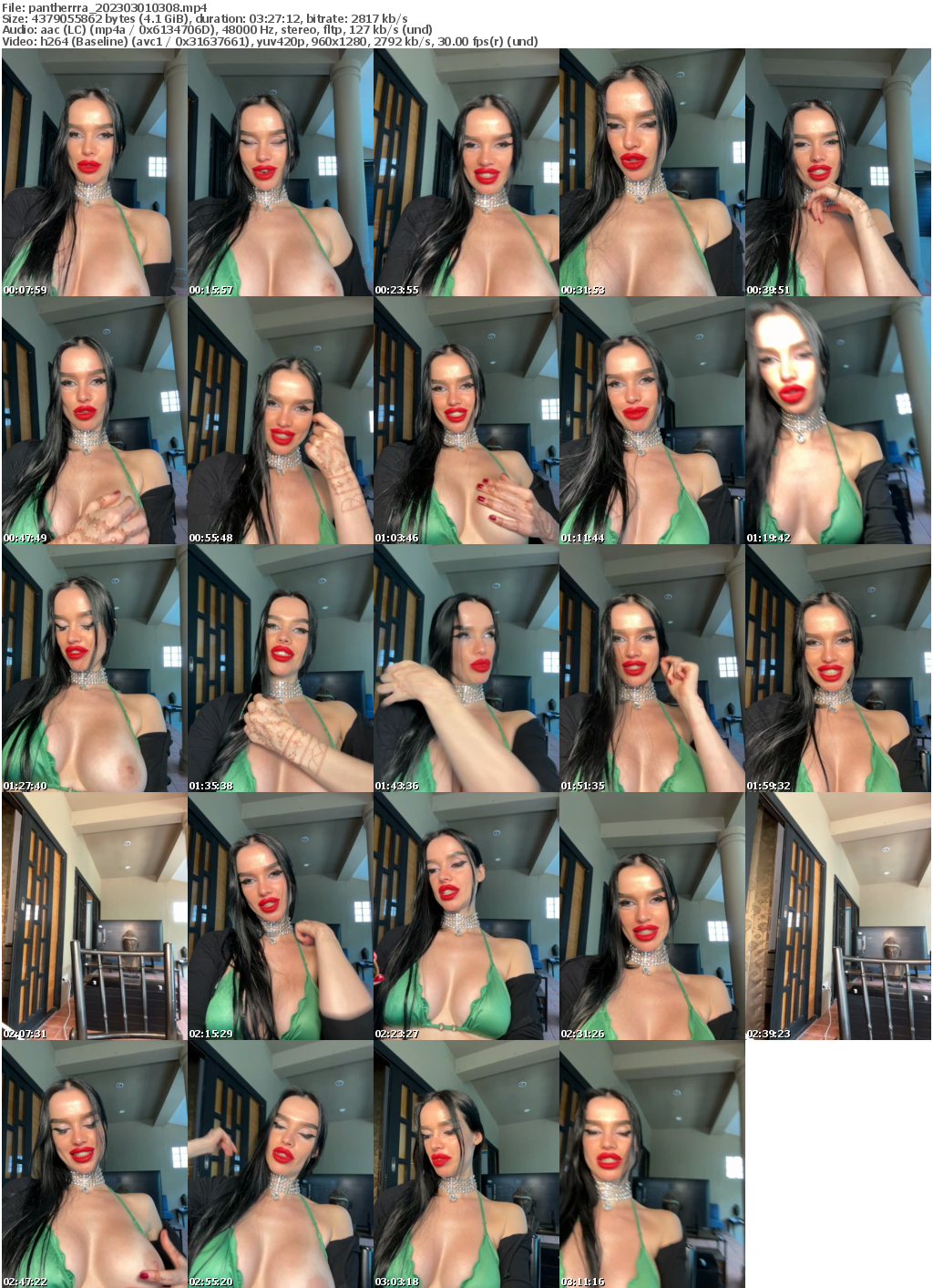 Preview thumb from pantherrra on 2023-03-01 @ bongacams