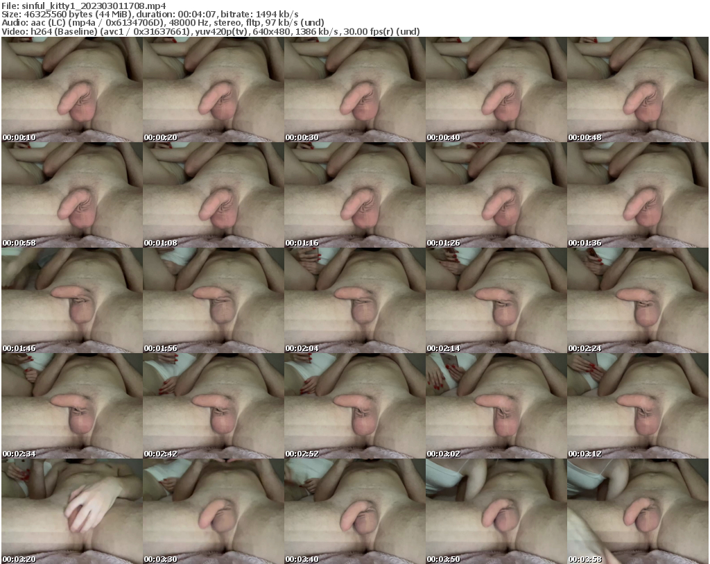 Preview thumb from sinful_kitty1 on 2023-03-01 @ bongacams