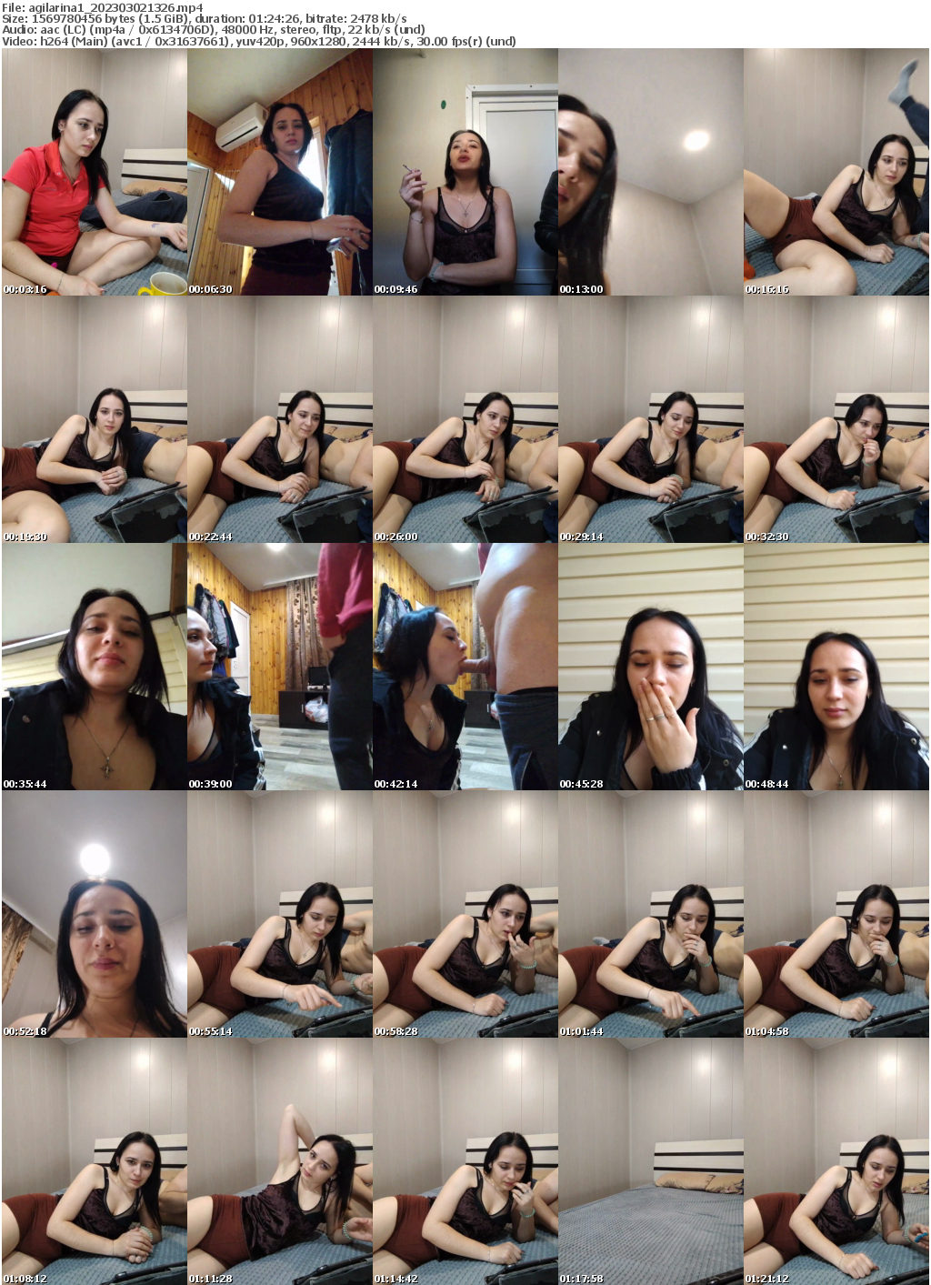 Preview thumb from agilarina1 on 2023-03-02 @ bongacams