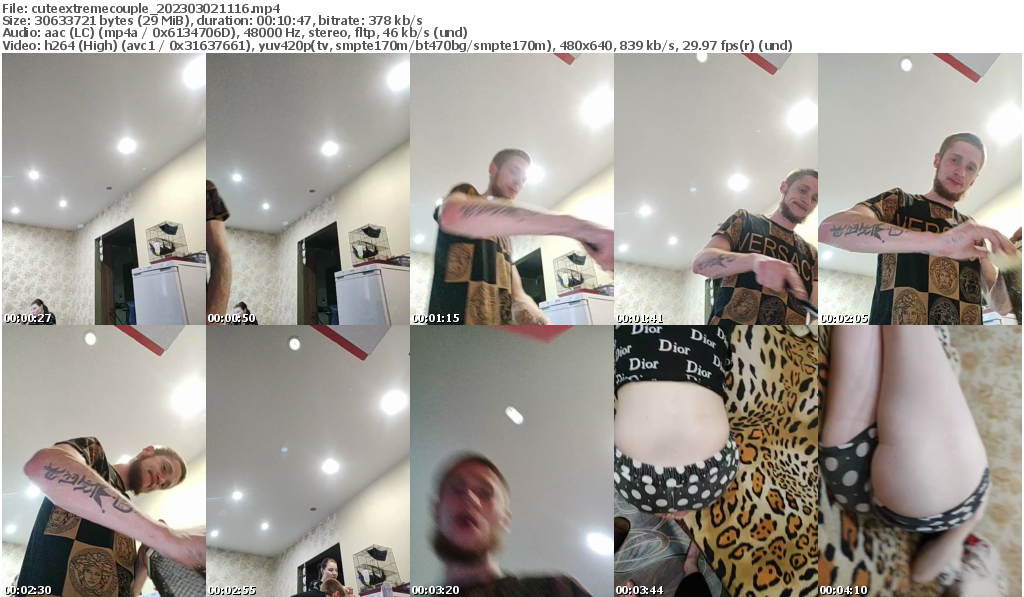 Preview thumb from cuteextremecouple on 2023-03-02 @ bongacams