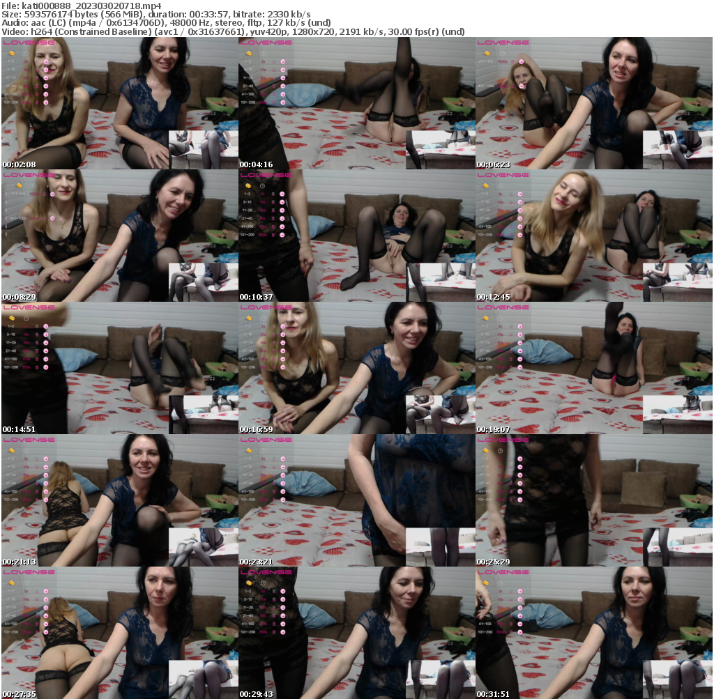 Preview thumb from kati000888 on 2023-03-02 @ bongacams