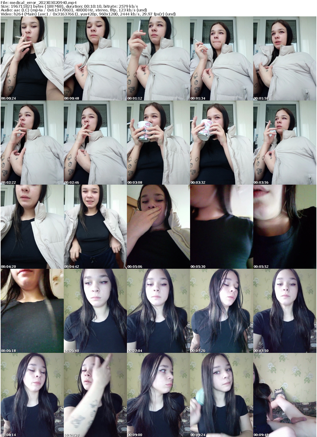 Preview thumb from medical_error on 2023-03-02 @ bongacams