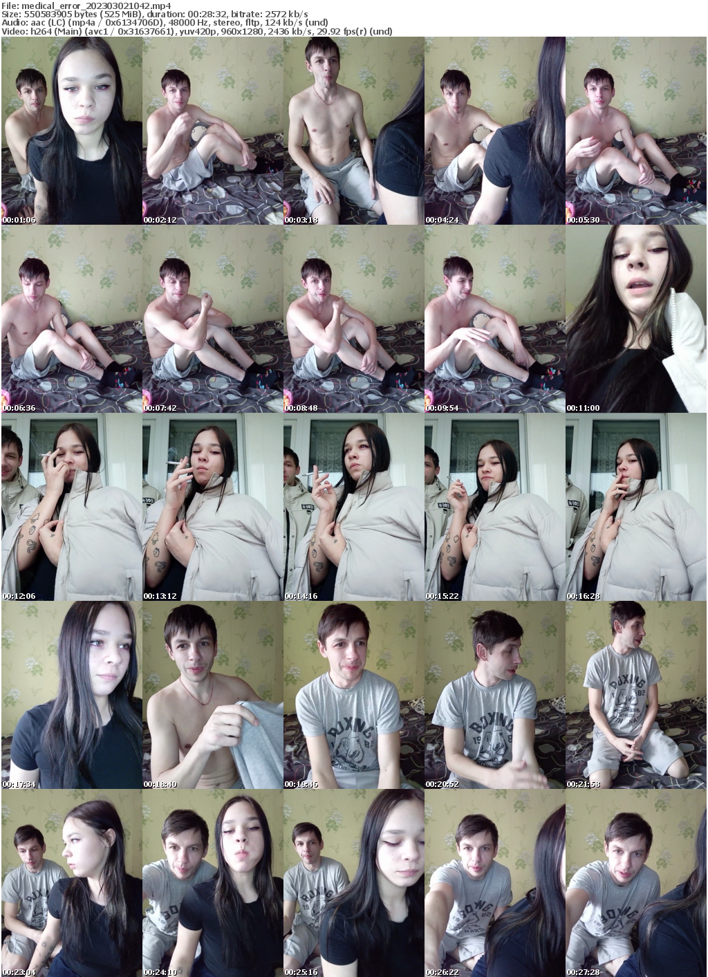 Preview thumb from medical_error on 2023-03-02 @ bongacams