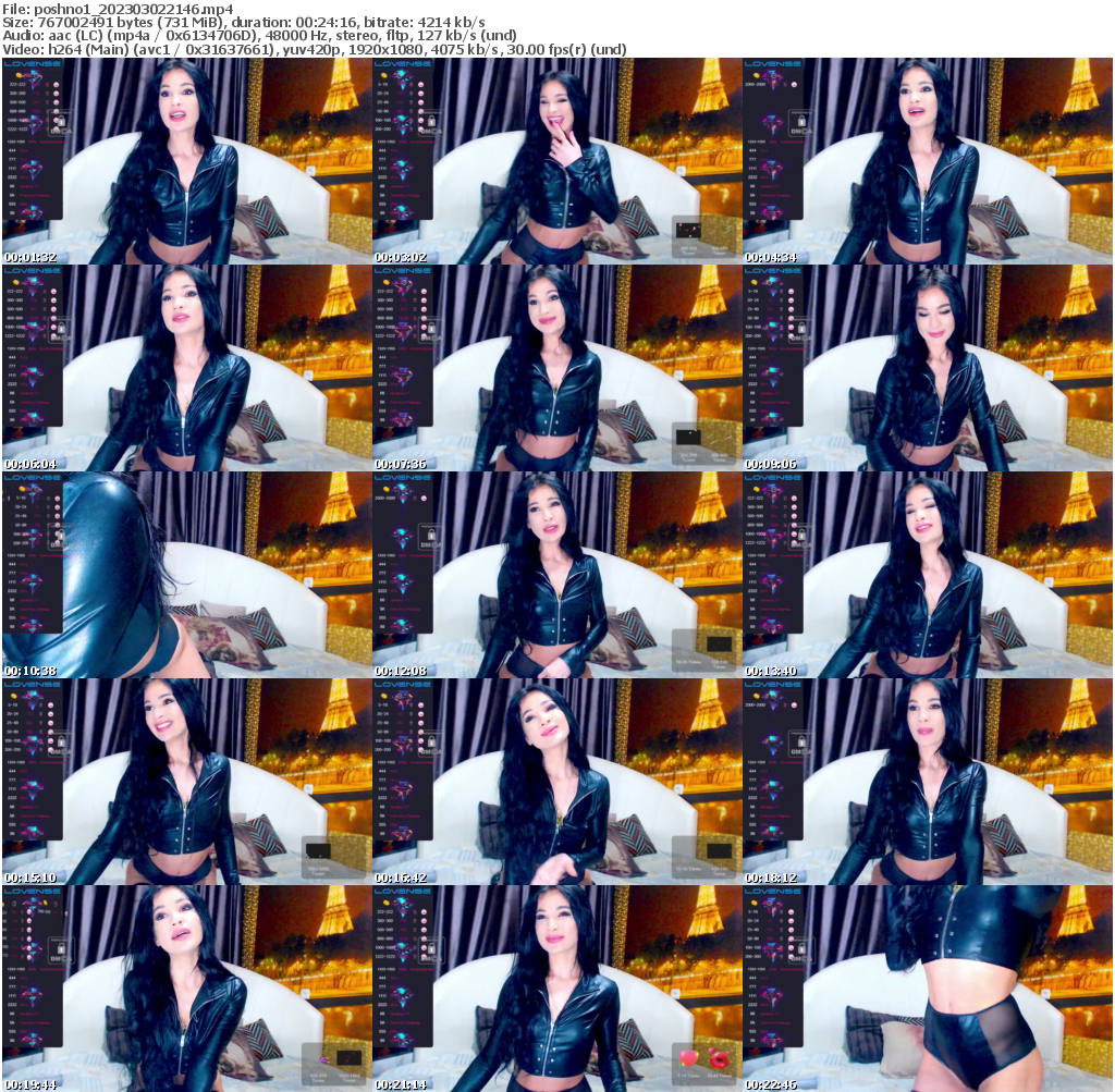 Preview thumb from poshno1 on 2023-03-02 @ bongacams