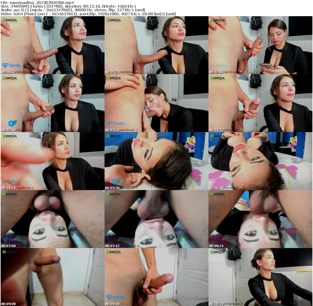 Preview thumb from superpaulina on 2023-03-02 @ bongacams