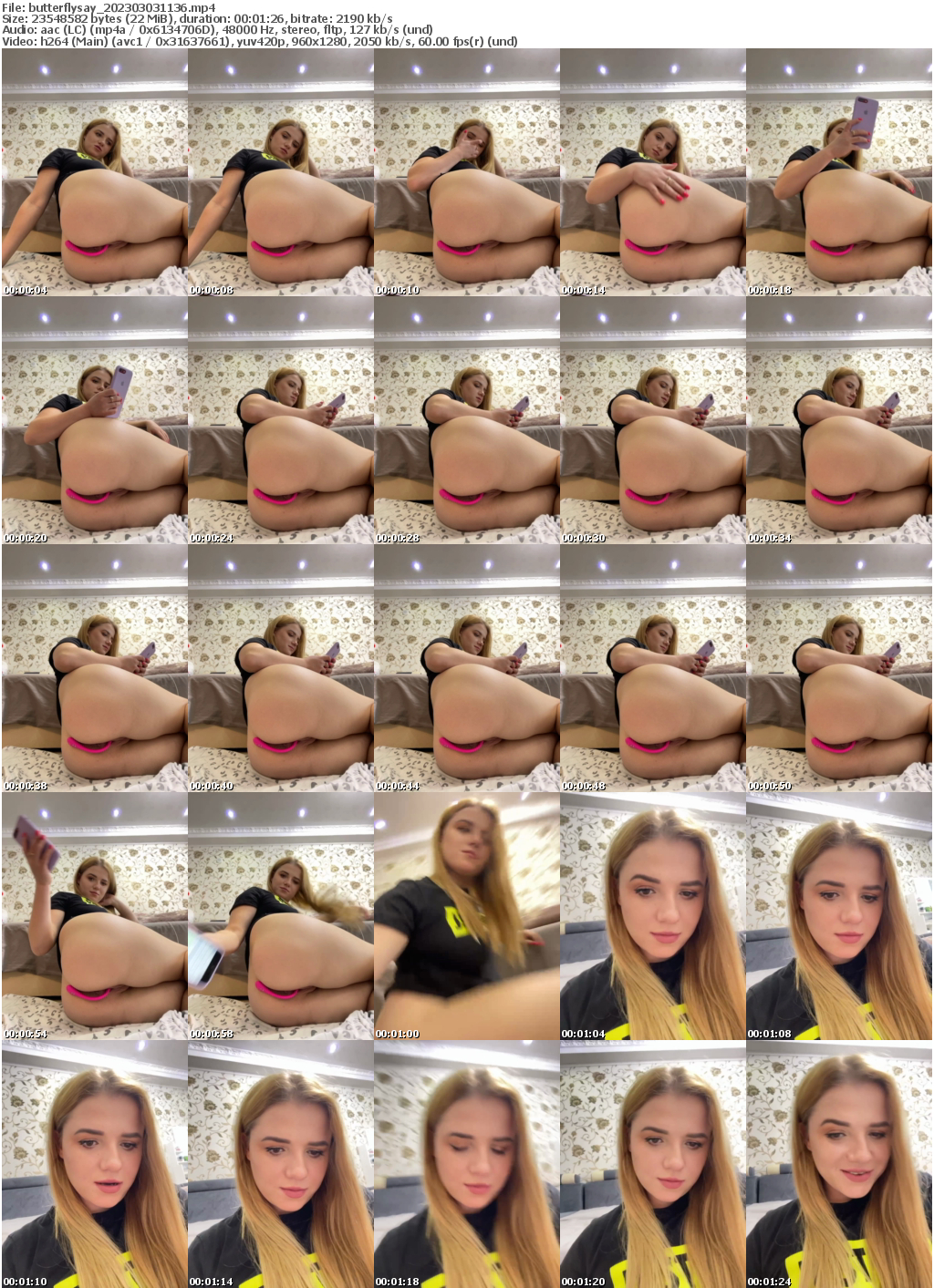 Preview thumb from butterflysay on 2023-03-03 @ bongacams