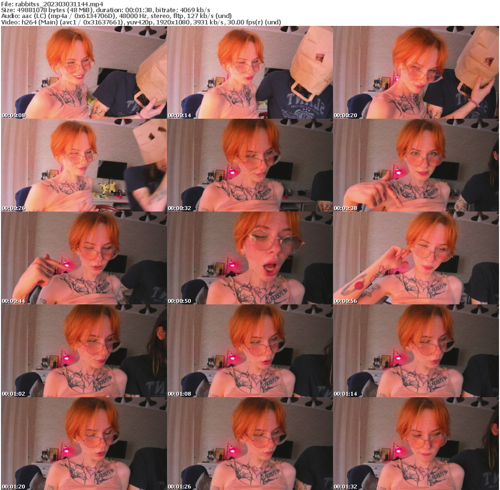 Preview thumb from rabbitss on 2023-03-03 @ bongacams