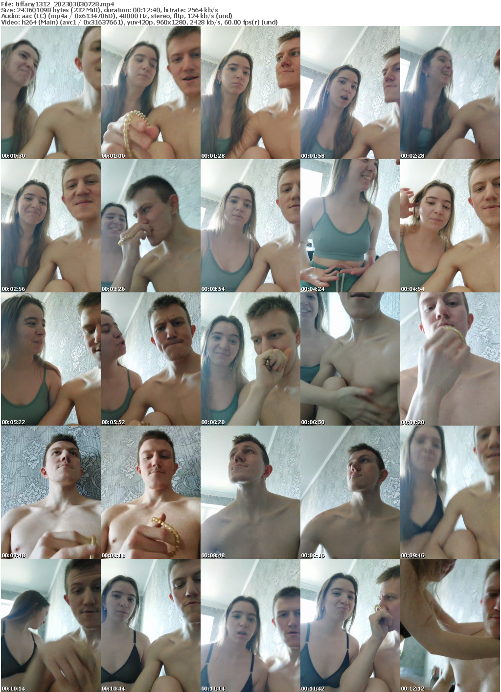 Preview thumb from tiffany1312 on 2023-03-03 @ bongacams