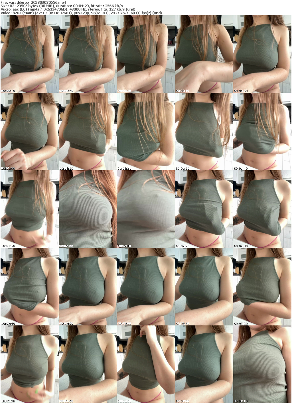 Preview thumb from varadderoo on 2023-03-03 @ bongacams