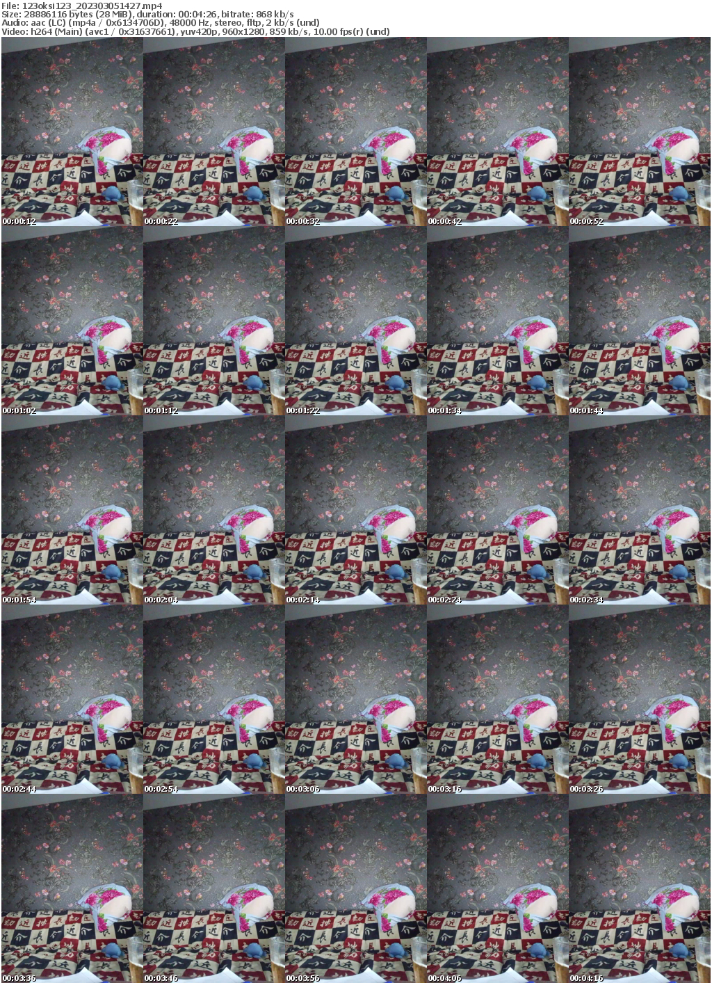 Preview thumb from 123oksi123 on 2023-03-05 @ bongacams