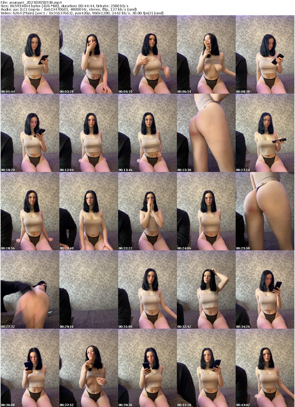 Preview thumb from asunayri on 2023-03-05 @ bongacams